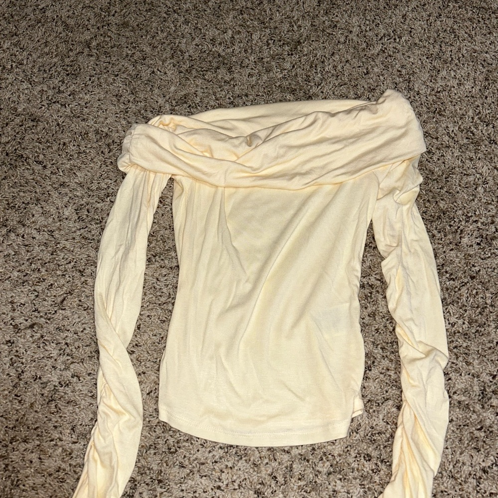 Cotton On Cream Off-Shoulder Blouse